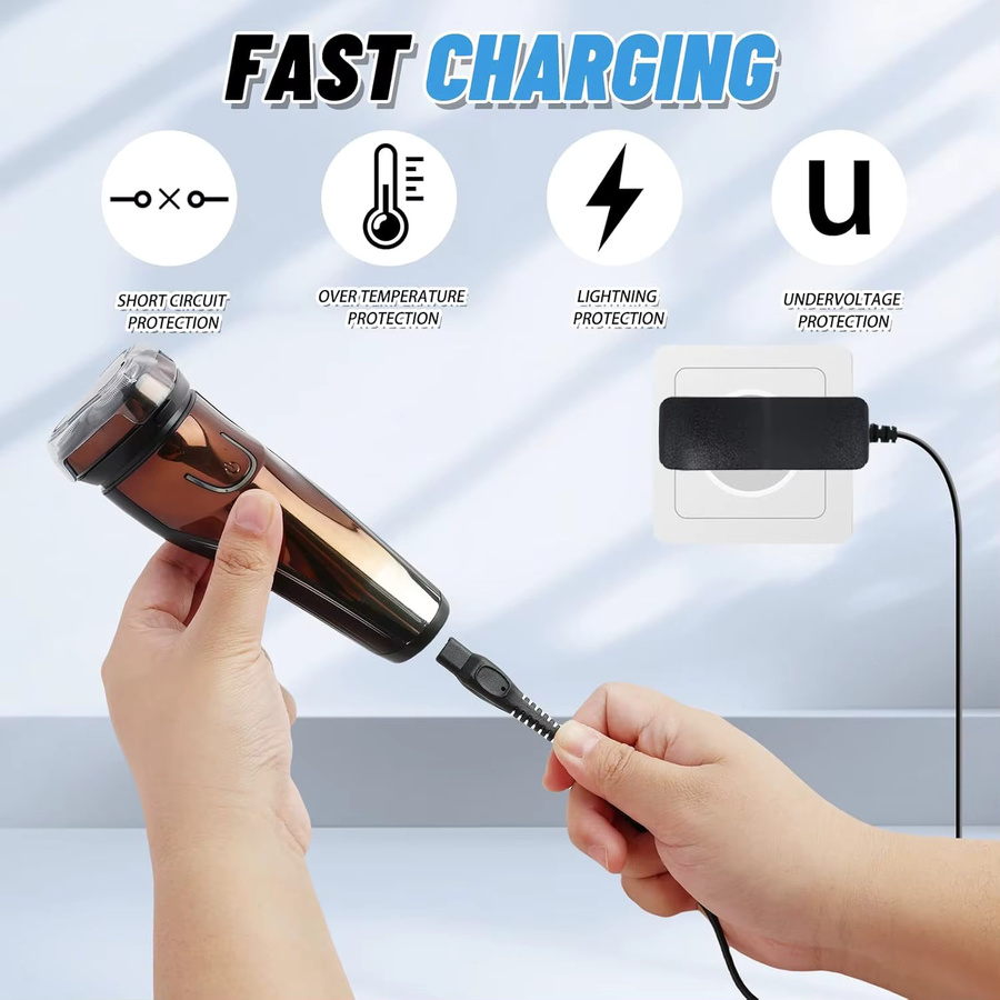 Brangdy Ladegerät für Philips Norelco OneBlade Elektrorasierer, 15V - Bild 2
