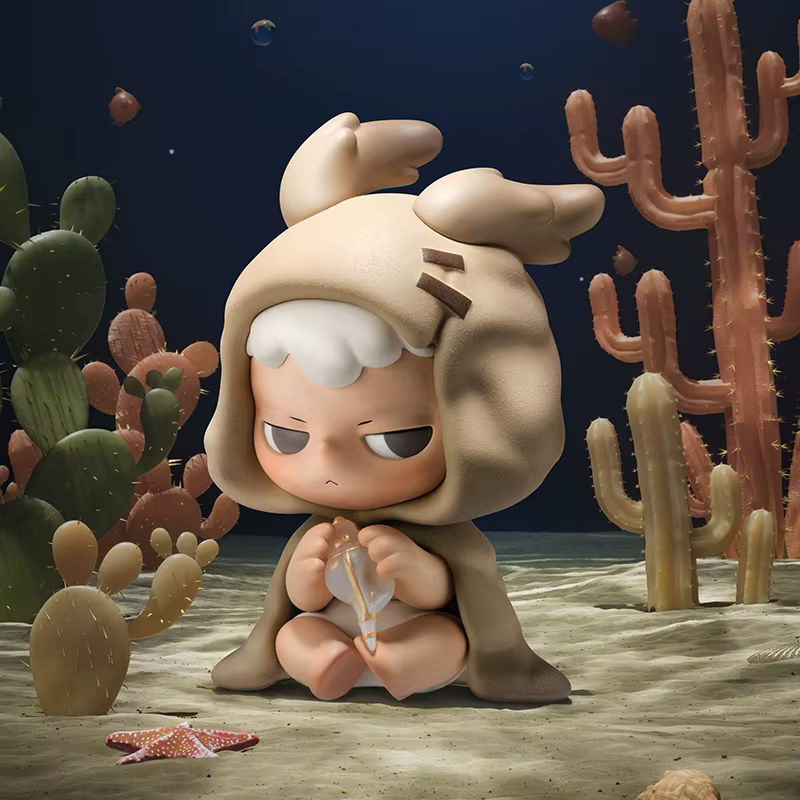 POP MART KUBO City of Sunset Series Blind Box Sammelfigur aus Kunststoff, mehrfarbig - Bild 2