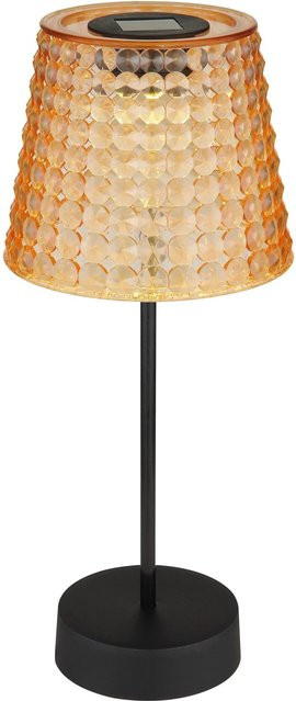 Globo LED-Solarleuchten-Set in Amber, 2 Stück, Durchmesser: 12,5 cm, Höhe: 29 cm - Bild 1