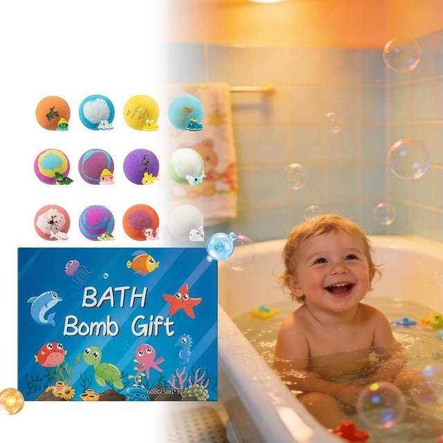Bubble Treasure Badebomben 12er-Set, Kinder - Bild 1