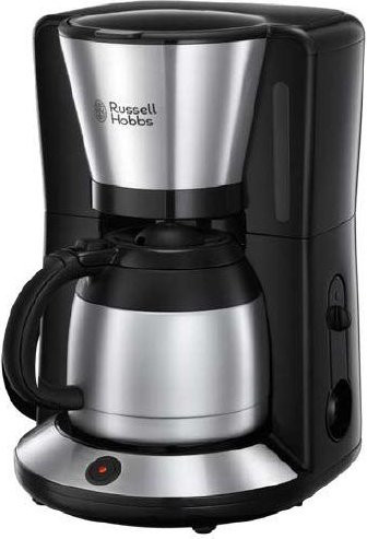 Russell Hobbs Adventure Filterkaffeemaschine mit Thermokanne in Schwarz und Silber, B/H/T: 21,2 x 35,3 x 23,7 cm - Bild 1