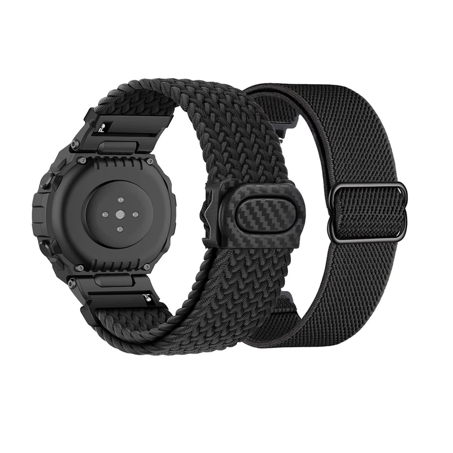 DAINU Uhrenarmband Nylon, Schwarz, Unisex, für Amazfit T-Rex/T-Rex Pro/T-Rex 2/T-Rex Ultra - Bild 5