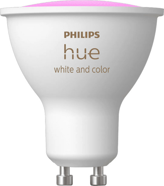 Philips Hue White and Color Ambiance GU10 Smart LED-Lampe, 400 lm - Bild 1