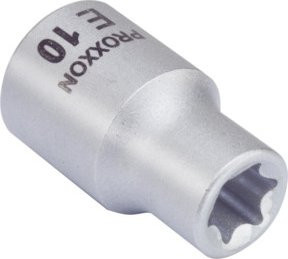 Proxxon AußenTX-Einsatz E 14 Bit in Silber aus Edelstahl 3/8 Zoll - Bild 1