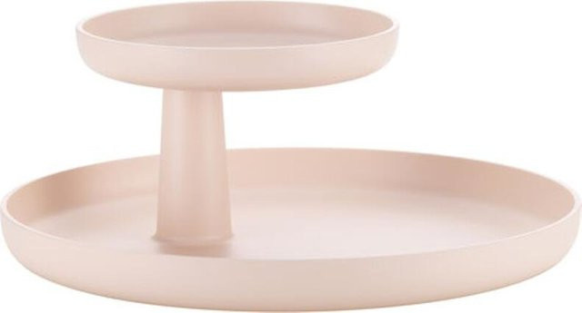 Vitra Rotary Tray Etagere in Rosa, rund, aus ABS-Kunststoff - Bild 1