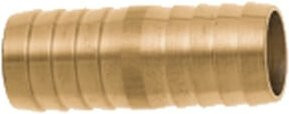 GEKA Plus Schlauchverbinder aus Messing in Gold, Schlauchgröße: 13 mm - Bild 1