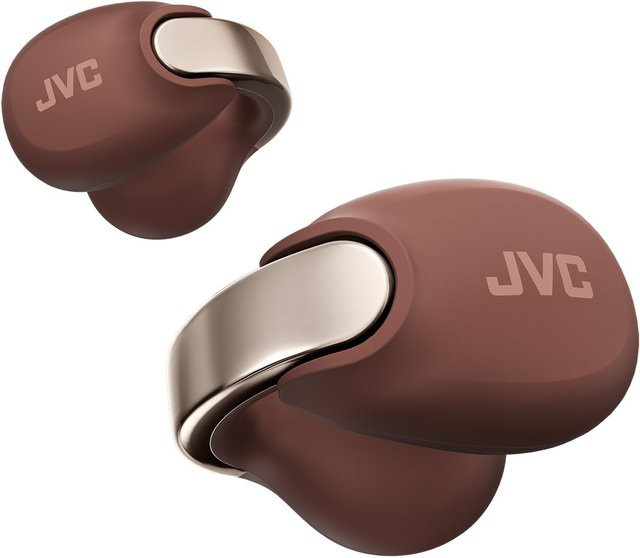 JVC HA-NP1T True Wireless Bluetooth Kopfhörer in Kastanienbraun - Bild 1