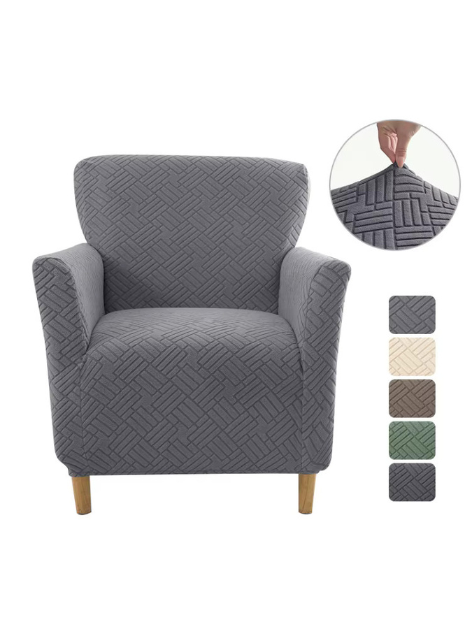 WANERQU Elastischer Sofa Schonbezug aus Jacquard für Sessel und Clubstühle - Bild 4
