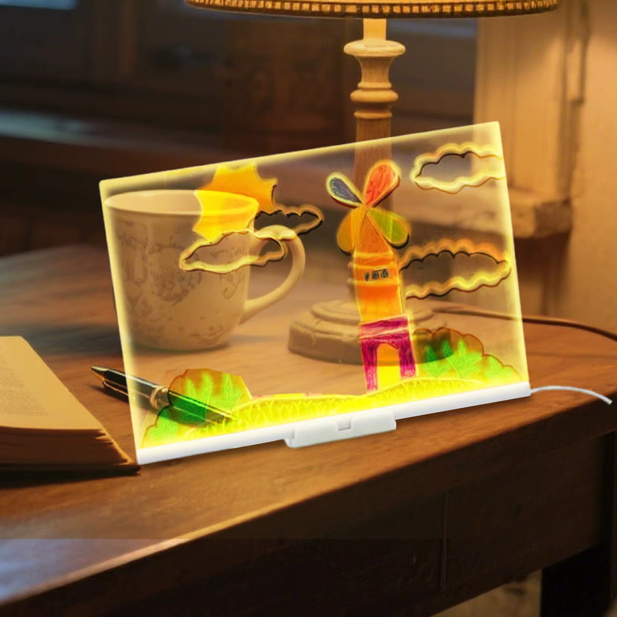 LED-Zeichenbrett, Malbrett für Kleinkinder - Bild 4