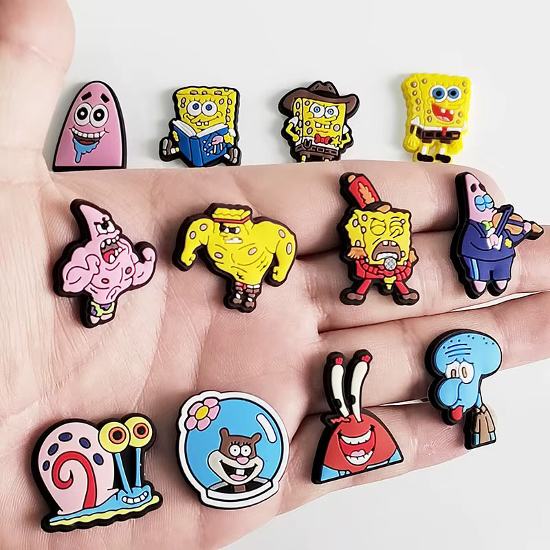 Potdemiel Schuhanhänger Spongebob, 20 Stück - Bild 3