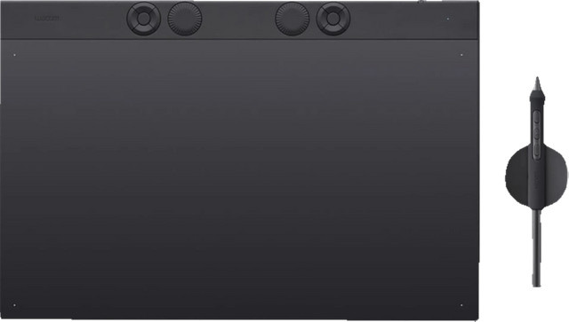Wacom Intuos Pro Large Grafiktablett in Schwarz mit Bluetooth und USB-C - Bild 1