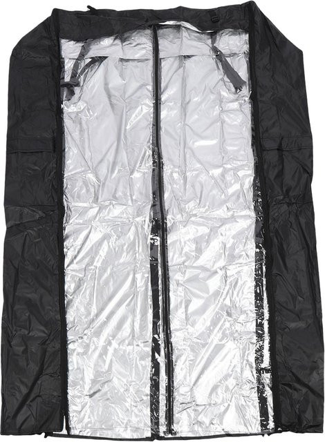 OutsideWorld Staubschutzhülle für Lagerregal aus transparentem silberbeschichtetem 210D Polyester, B: 91,0 cm, T: 40,0 cm - Bild 1