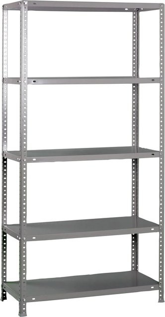 PROREGAL Schraubregal Panda aus Metall, grau, H x B x T: 180 x 90 x 50 cm - Bild 1