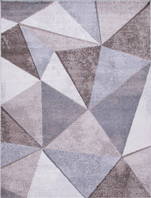 Teppich Bavaria in Beige mit geometrischem Vintage-Muster, B: 200 cm, T: 280 cm - Bild 1