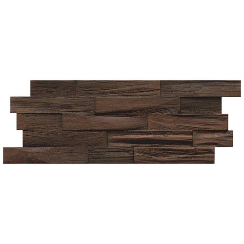 INDO Wandverblender INDO TEAK aus Holz in Braun, geölt, Stärke: 1,8 cm - Bild 3