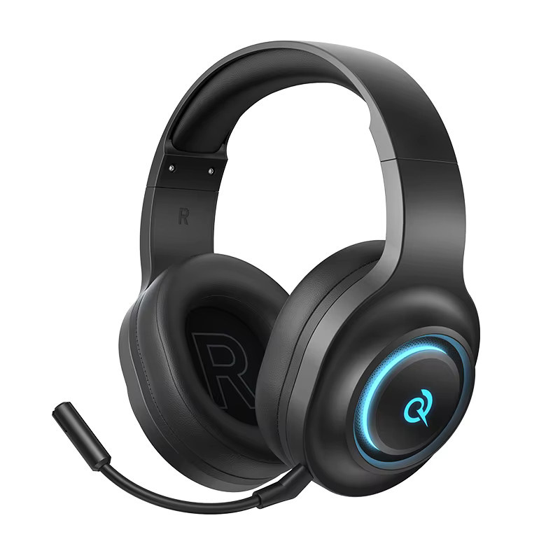 QCY Heroad V200 RGB-Gaming-Headset Over-Ear-Kopfhörer mit Bluetooth 6.0, 50 mm Treibern, 7.1 Surround Sound und Mikrofon - Bild 4