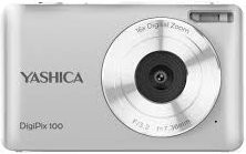 Yashica DigiPix 100 Kompaktkamera in Silber mit USB-C Anschluss - Bild 1