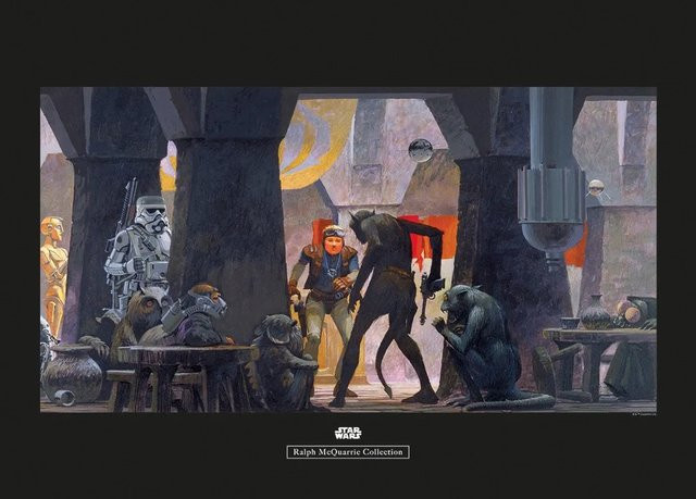 Komar Wandbild Star Wars Streets Paper Poster Multicolor B: 70 cm, H: 50 cm - Bild 1
