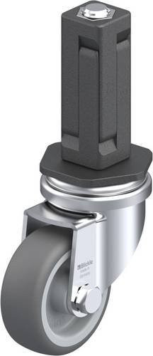 Blickle LRA-PATH 50G-EV03 Lenkrolle in Grau und Silber mit 50 mm Rad-Durchmesser und 75 kg Tragfähigkeit - Bild 1
