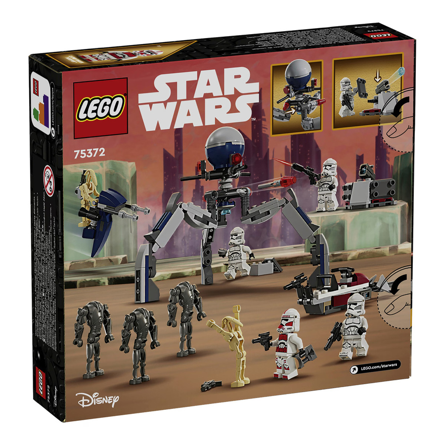 LEGO Star Wars Clone Trooper & Battle Droid Battle Pack Konstruktionsspielzeug ab 7 Jahren - Bild 5