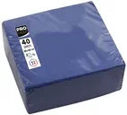 PROnappe Papierservietten Blau B/L: 38 x 38 cm - Bild 1