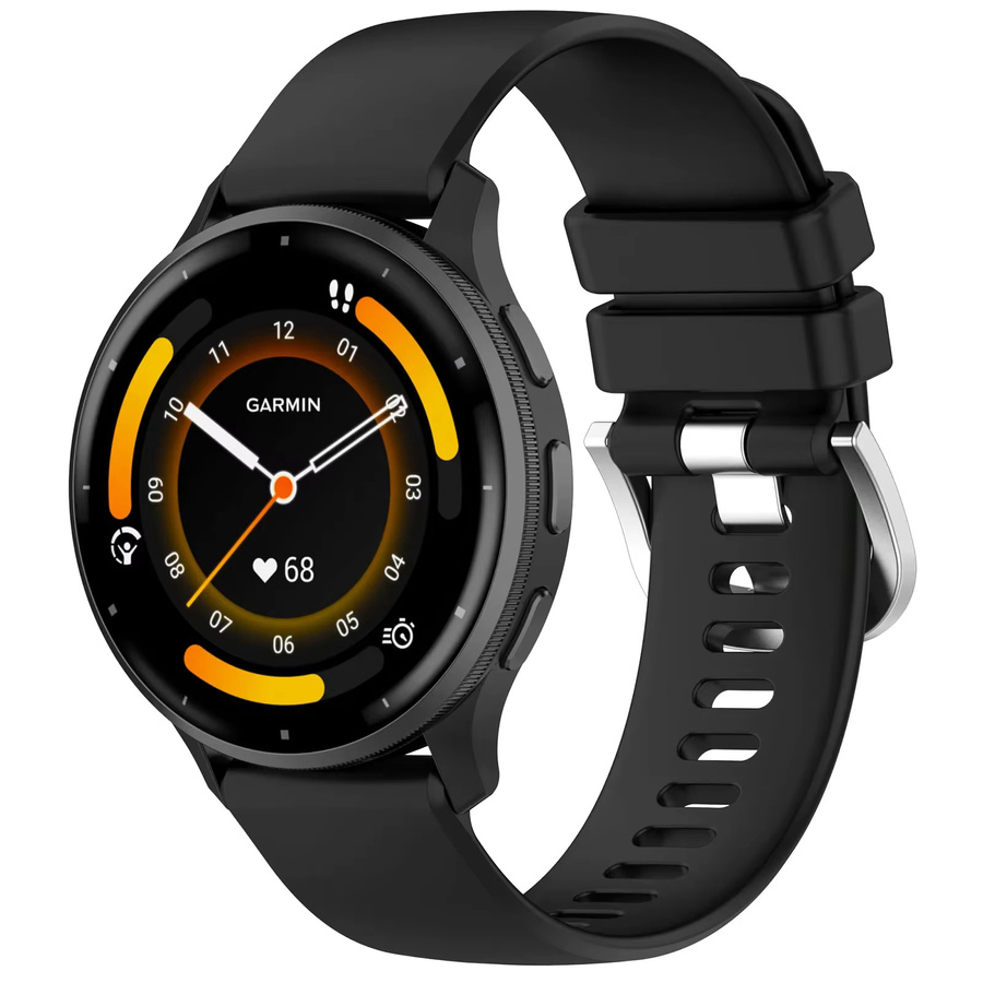 RWBANDS Uhrenarmband Silikon, Schwarz, Unisex - Bild 1