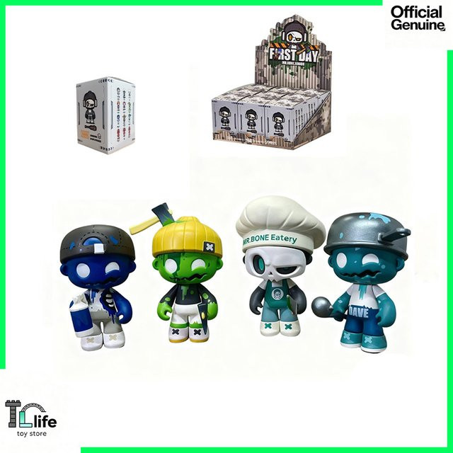 petnior Mr.Bone Junior First Day Serie, Blind Box, Mini Anime Figuren, Einzelfigur - Bild 1