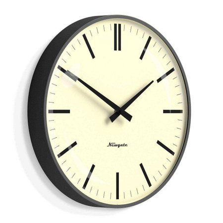 Newgate Radio City Wanduhr im Retro-Look, Grau, Durchmesser: 33 cm