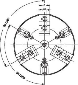 RÖHM Kraftspannfutter KFD-200/3 KV ZA170 - Bild 1