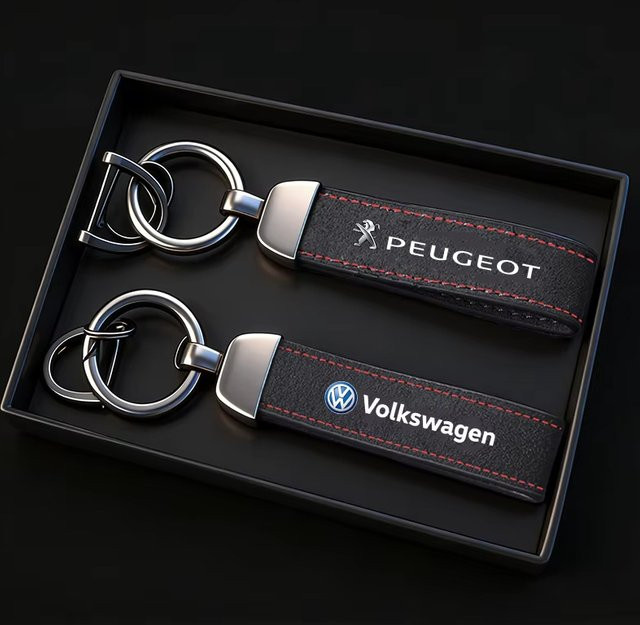 Schlüsselanhänger Wildleder, Herren, Peugeot - Bild 1