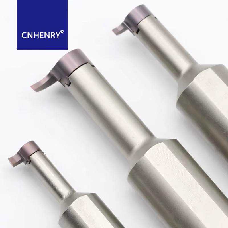 CNHENRY Nutenfräserhalter MG-H12-16-05R MG-H16-20-07R MG-H16-25-09R für CNC-Drehmaschinen in Silber - Bild 2