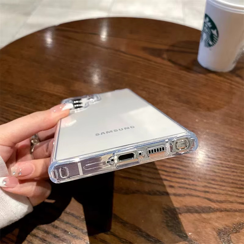 Transparente Airbag-Stoßfänger Schutzhülle aus Acryl für Samsung Galaxy S25 Ultra, S26 Plus, S26 Ultra, S25 und S26 - Bild 4