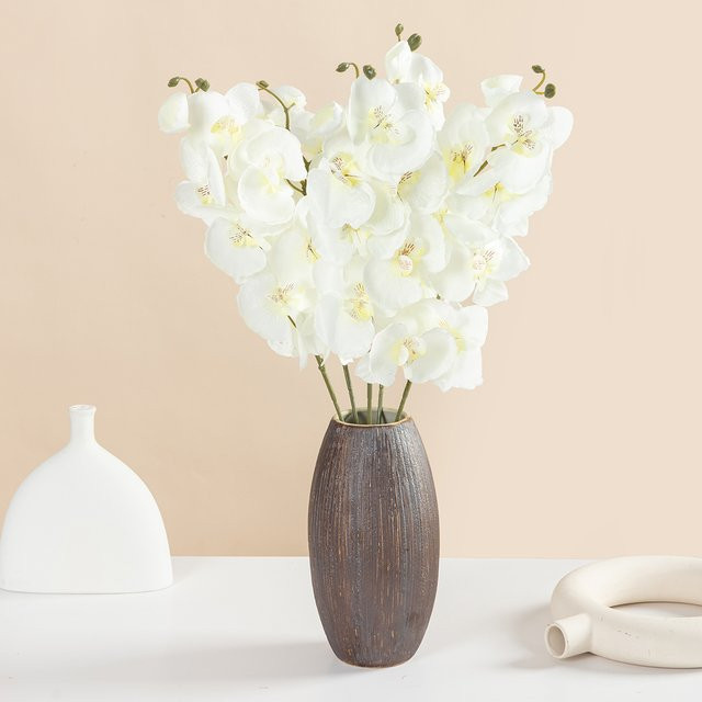 Künstliche Schmetterlingsorchidee von TTCY als Seiden-Blumenzweig für deine Tischdekoration, Hochzeit oder Garten-Deko - Bild 1