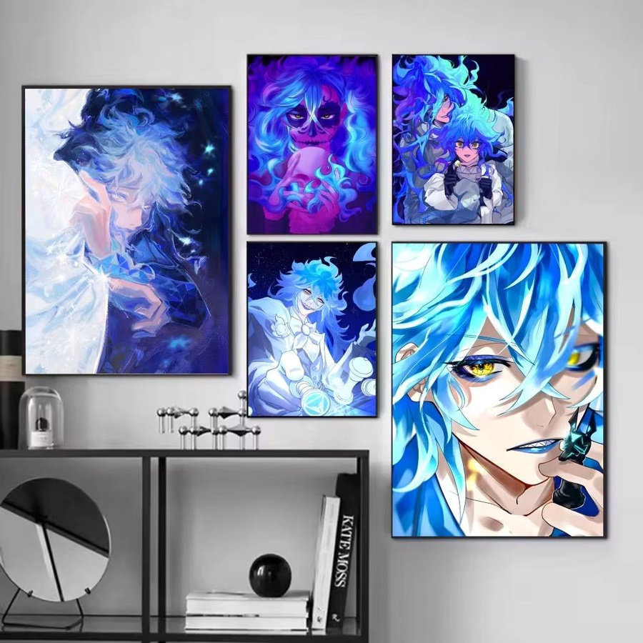 Twisted Wonderland Idia Shroud Anime Poster Wandaufkleber aus Papier für deine Wanddekoration - Bild 2