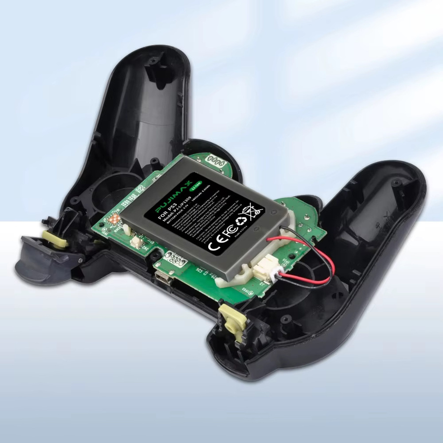 PUJIMAX Ersatzakku für Sony PlayStation 3 DualShock 3 Controller, Li-Ion Pack, Schwarz, kompatibel mit CECHZC2E und CECHZC2U - Bild 4