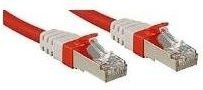 Lindy Premium Patch-Kabel CAT 6a SFTP RJ-45 auf RJ-45 Ethernet LAN Kabel Rot 5,0 m - Bild 1