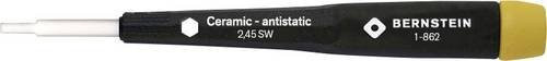 Bernstein Abgleichschraubendreher mit Keramik-Klinge, 6-kt., 2,45mm SW Tools for Electronics, Multicolor - Bild 1
