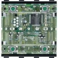 Merten KNX Tastsensormodul 625299 zweifach Unterputz mit programmierbarer Statusanzeige und Busankopplung in Grün - Bild 1