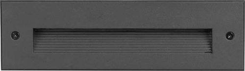 Brumberg LED-Wandleuchte Schwarz IP65 mit warmweißem Licht, 6 W - Bild 1