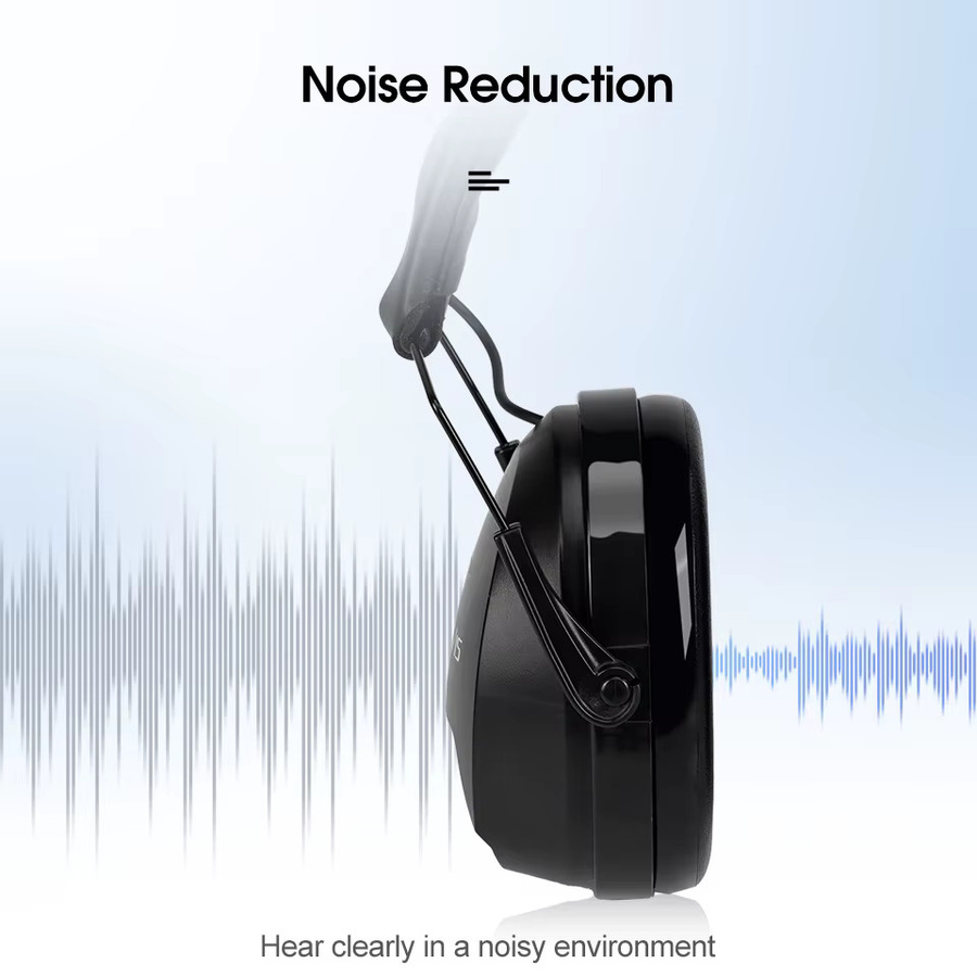 Retevis KM-Headset mit Rauschunterdrückung und drehbarem Galgenmikrofon in Schwarz für Baofeng UV-5R und Quansheng UV K5 UV K6 UV K58 Walkie Talkie - Bild 3