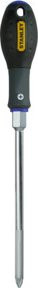 Stanley Sechskant-Schraubendreher PZ2 x 125 mm in Schwarz aus Stahl - Bild 2
