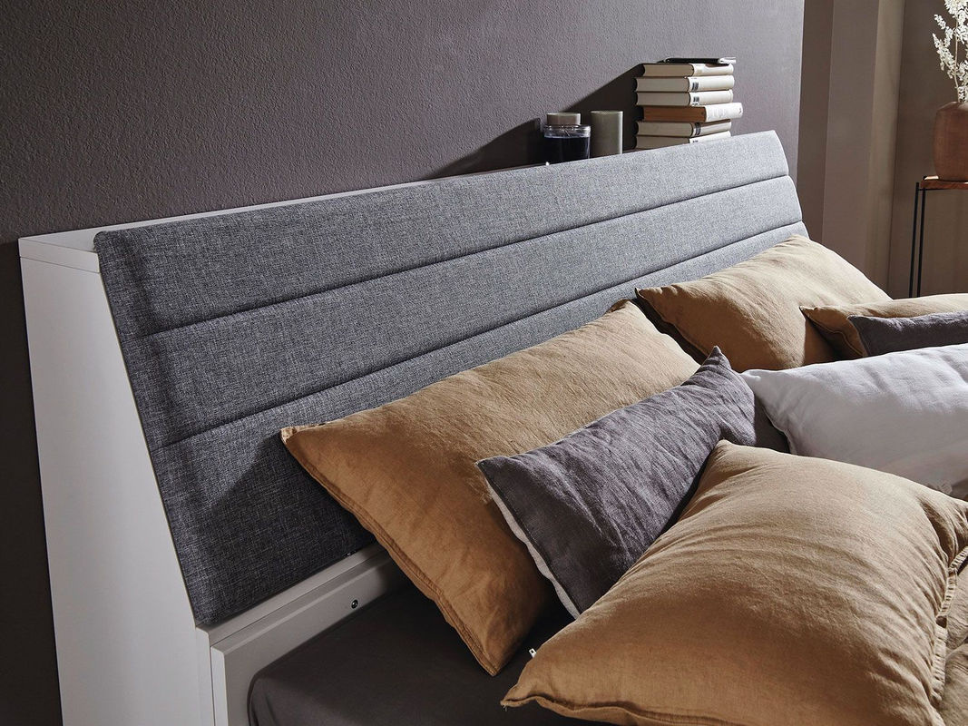 RAUCH ORANGE Scala Futonbett in Alpinweiß mit 6 Schubkästen und Stauraumkopfteil, B/T/H: 180 x 200 cm - Bild 3