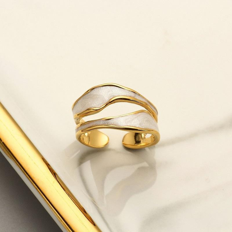 Happypilot Ring, Gold, Damen, Vintage - Bild 4