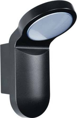 ESYLUX LED-Wandleuchte OL WL100 in Schwarz mit 14W und warmweißem Licht (3000K) aus Aluminiumdruckguss - Bild 1