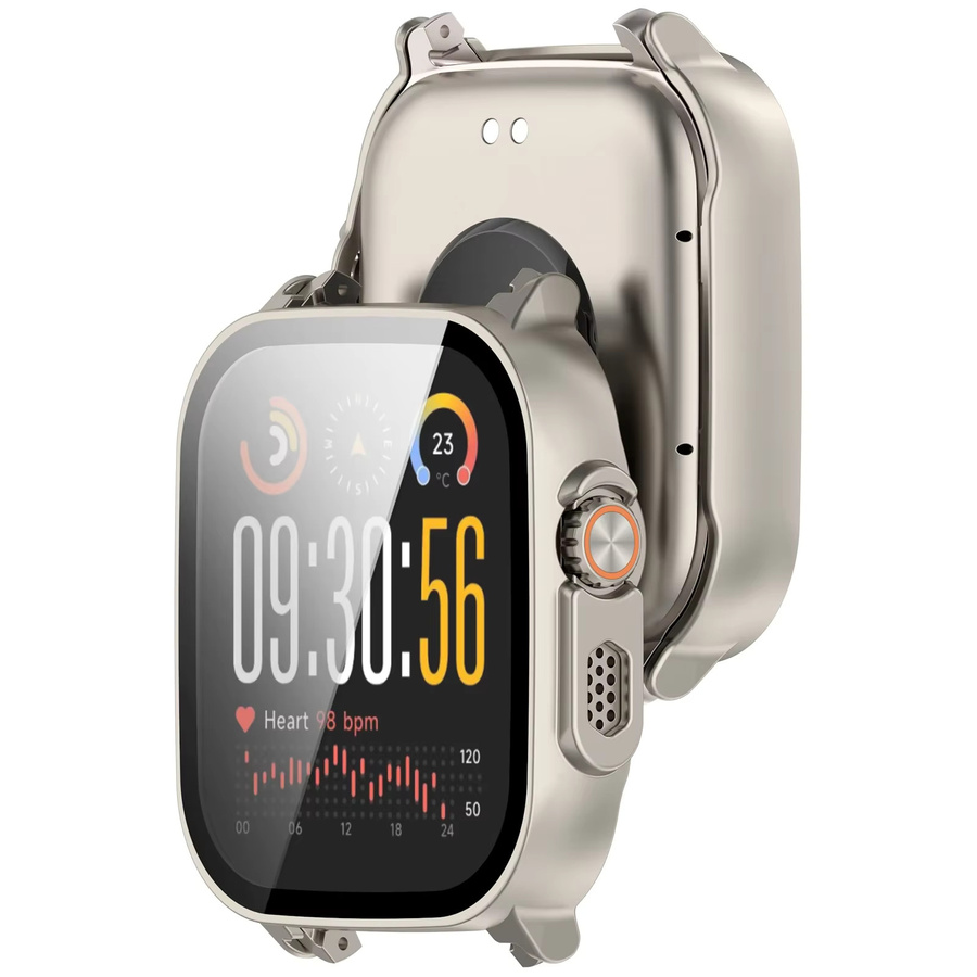 Realme Watch 5 Schutzhülle, PC-Gehäuse, gehärtetes Glas, transparent - Bild 4
