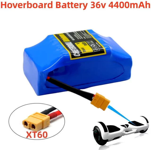 Aleaivy Lithium-Ionen-Akku 36 V 4,4 Ah in Blau für Hoverboards, Einräder und elektrische Selbstausgleicher - Bild 1