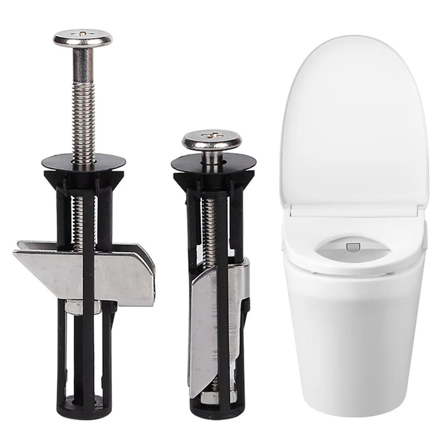 Alloet WC-Sitz-Befestigungsschrauben-Set aus Edelstahl für einfache Installation und Wartung - Bild 2