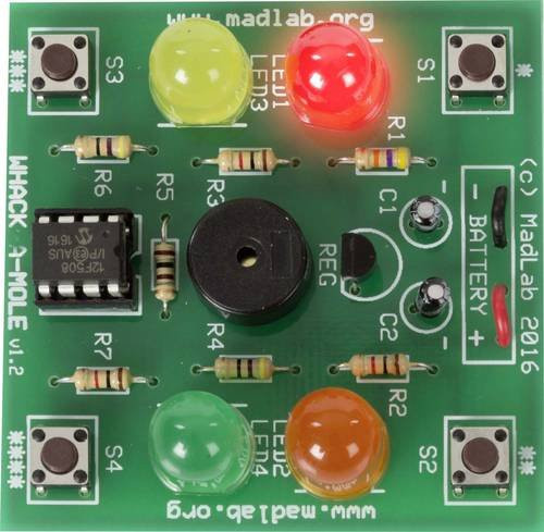 Whadda WSG111 Hau den Maulwurf Bausatz für 9V - Bild 1