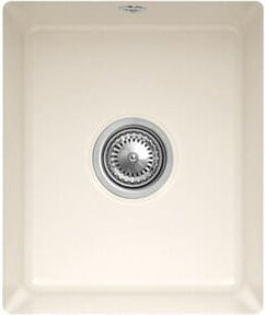 Villeroy & Boch Unterbauspüle Subway 45 SU in Beige mit Ablagegarnitur und Exzenter aus Keramik mit CeramicPlus Beschichtung - Bild 1