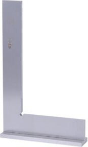 KS Tools Anschlagwinkel nach DIN 875/2 aus Stahl in Silber, Länge: 200 mm - Bild 1
